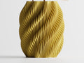 SWAY Vase Gelb — Detail 2 — Ansicht 45