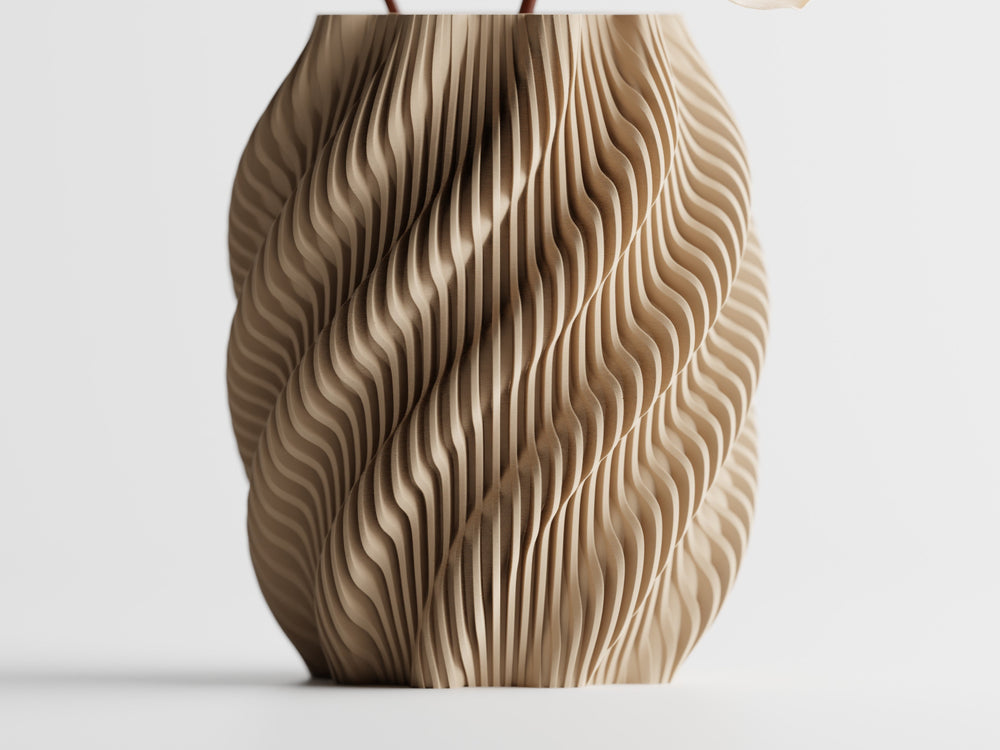 SWAY Vase Sand — Detail 2